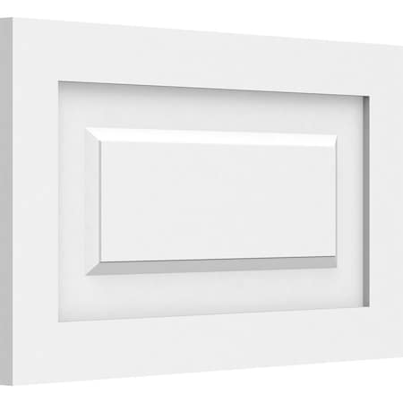 Ekena Millwork Harrison Raised Panel Decorative Wall Panel, 20"W x 12"H x 5/8"P WALP20X12X062HAR